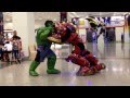Hulk VS Hulkbuster at AFA Thailand by C4team