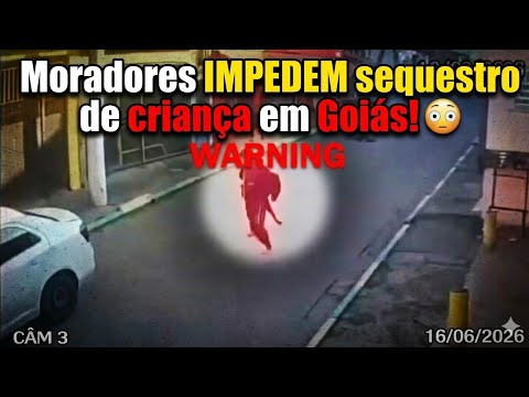 Moradores IMPEDEM sequestro de criança em Goiás! 😳 #casosreais #Flagrante