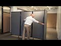 Accordion Room Divider 360&reg; Folding Portable Partition Wall