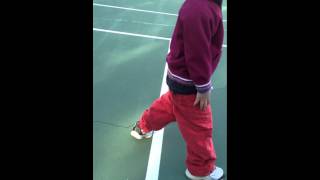 Kid Doesn't Need a Racquet to Play Tennis - Little Did We Know, He Was Bruce Lee From a Past Life!