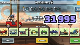 32k Points In Van Failen Team Event + Some Daily Race Clips | Hill Climb Racing 2 |