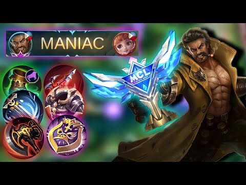 TOP GLOBAL ROGER + BEST BUILD = MCL CHAMPION??? | MLBB