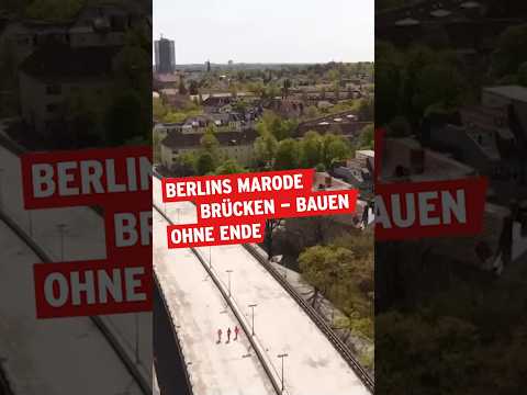 Video Thumbnail: Unsichtbare Gefahr: Wie marode sind Berlins Brücken? | Reportage