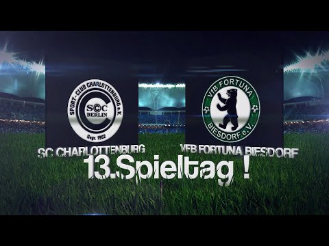 [13.Spieltag/Berlin-Liga] SC CHARLOTTENBURG - VFB FORTUNA BIESDORF