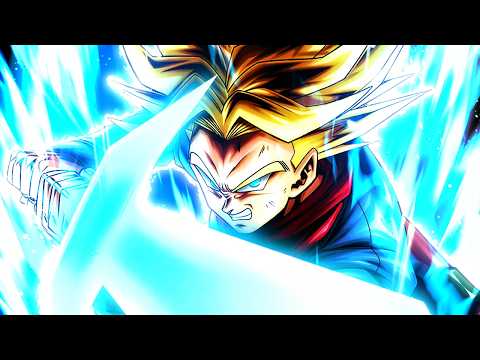 😡¡NO PIENSO RENDIRME ANTE ALGUIEN COMO TÚ! TRUNKS SUPER SAIYAN ULTRA Dragon Ball Legends