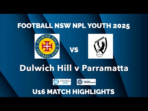 U16 NPL2 2025 R23: Dulwich Hill v Parramatta Football Highlights