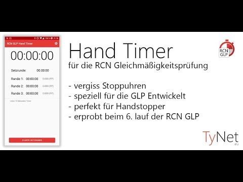 RCN GLP Hand Timer