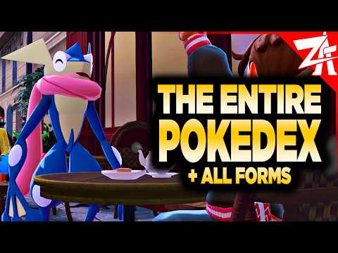 The ENTIRE Pokedex in Legends Z-A