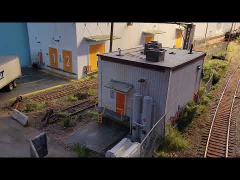 Food scratch building completed #modeltrains #hoscaletrains #scratch #hogauge #hoscale