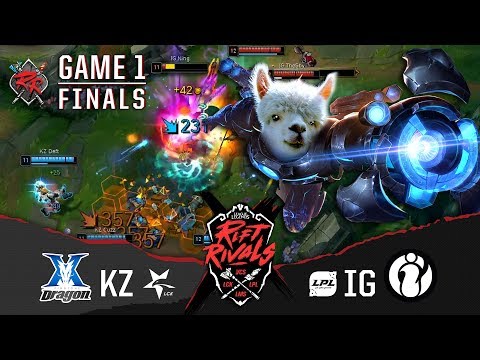 [FINALS] KZ vs IG | H/L 07.07 | 2019 Rift Rivals