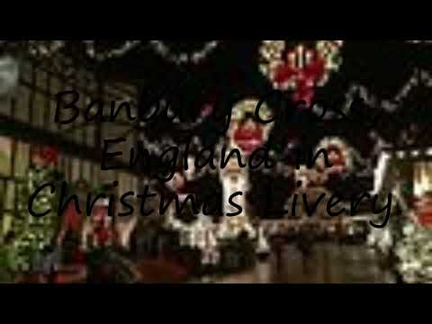How to pronounce Banbury Cross, England in Christmas Livery. in English?