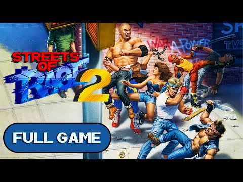 Streets of Rage 2 GENESIS MEGA DRIVE FULL GAME Longplay Gameplay Walkthrough Playthrough VGL