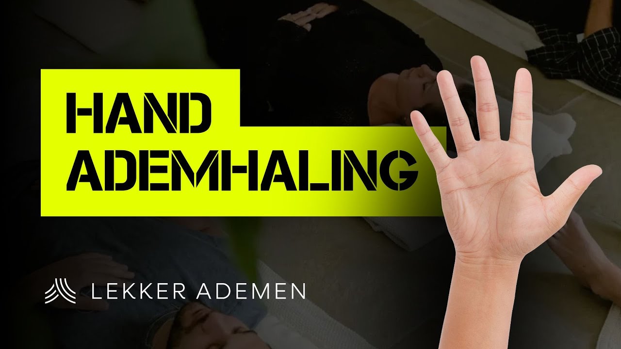 Hand ademhalingstechniek van Rüben Spapens van LekkerAdemen.nl