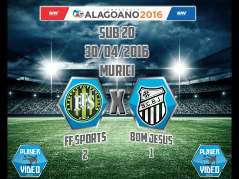 GOLS ENTRE FFS X BJS ALAGOANO SUB 20 2016