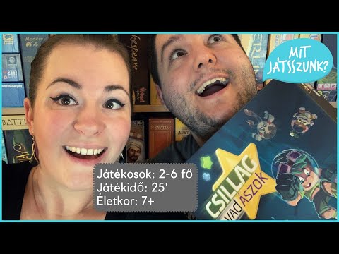 Csillagvadászok Játékbemutató - Mit Játsszunk?