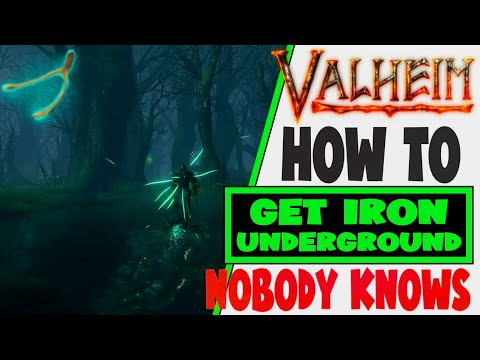 Valheim Tips & Tricks How To Get IRON Underground Wishbone FAST & NO KEY  Swamp GUIDE Iron Location