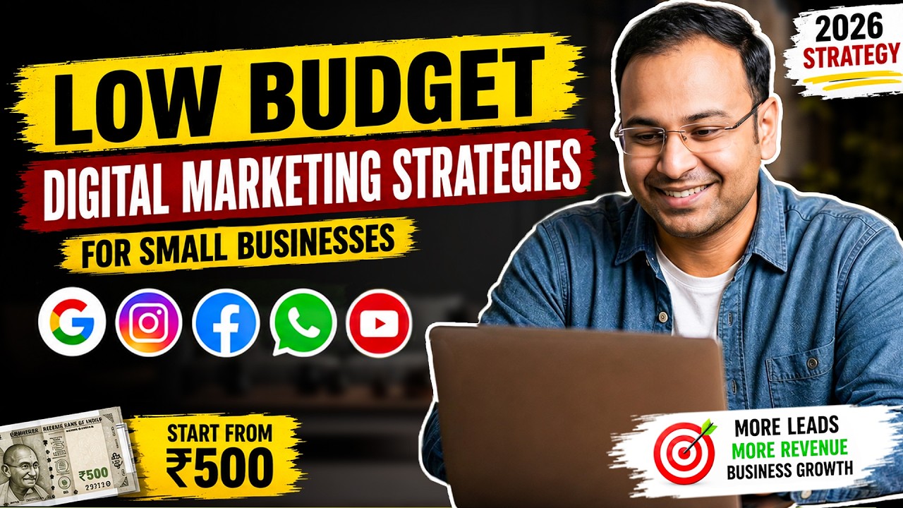 Low Cost Digital Marketing Strategies for Small Businesses - Umar Tazkeer