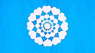 Easy Paper Snowflake Tutorial ❄️ | DIY Christmas Paper Crafts | Beautiful Room Decor for Kids
