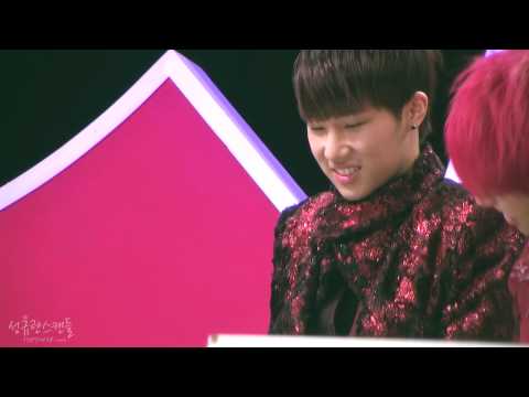 110118 Pops in seoul 녹화 - 성규