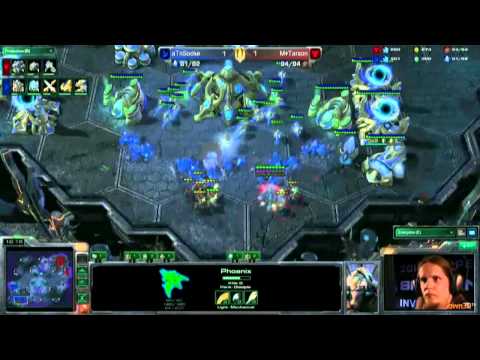 EU Bnet Invit. 2011 - Starcraft II - Game 3 - Millenium Tarson (T) VS aTn Socke (P) Part 1/2
