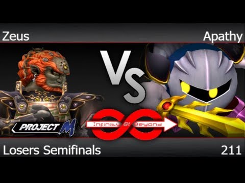 IaB! 211 - GG | Zeus (Ganon, Sonic) vs Apathy (MK) Losers Semifinals - PM