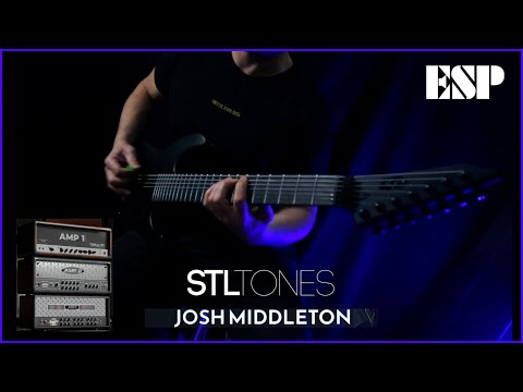 Esp Ltd M7 HT Baritone Black Metal | Stl Tones Tonality Josh Middleton 
