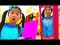 Emma Pretend Play with Giant Real Baby Doll Toy of Herself | Toys for Kids