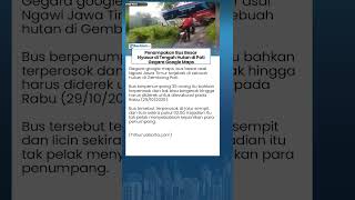 Bus Besar Nyasar di Tengah Hutan di Pati, Kejadian Tengah Malam Gegara Ikuti Google Maps