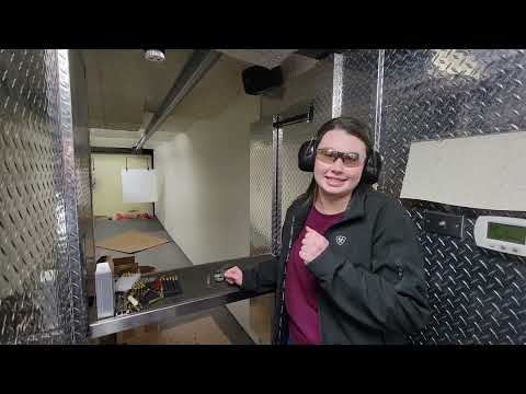 Cathleen fires the new Bond Arms 45-70 Cyclops pistol!!!