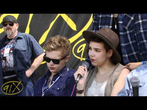 91X X-Fest 2012 :: Of Monsters & Men :: Interview