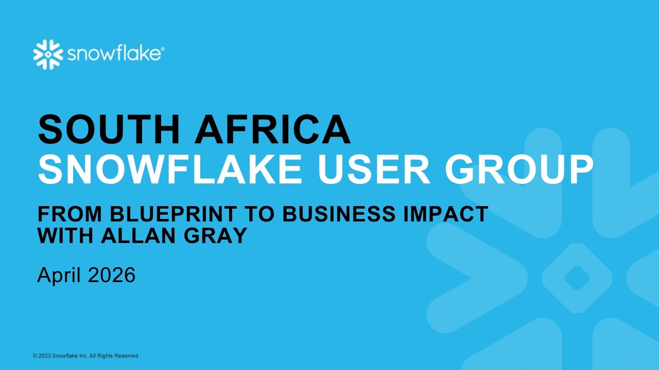 From Blueprint to Business Impact with Allan Gray