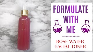 How To Make A Rose Water Facial Toner (Alcohol Free)