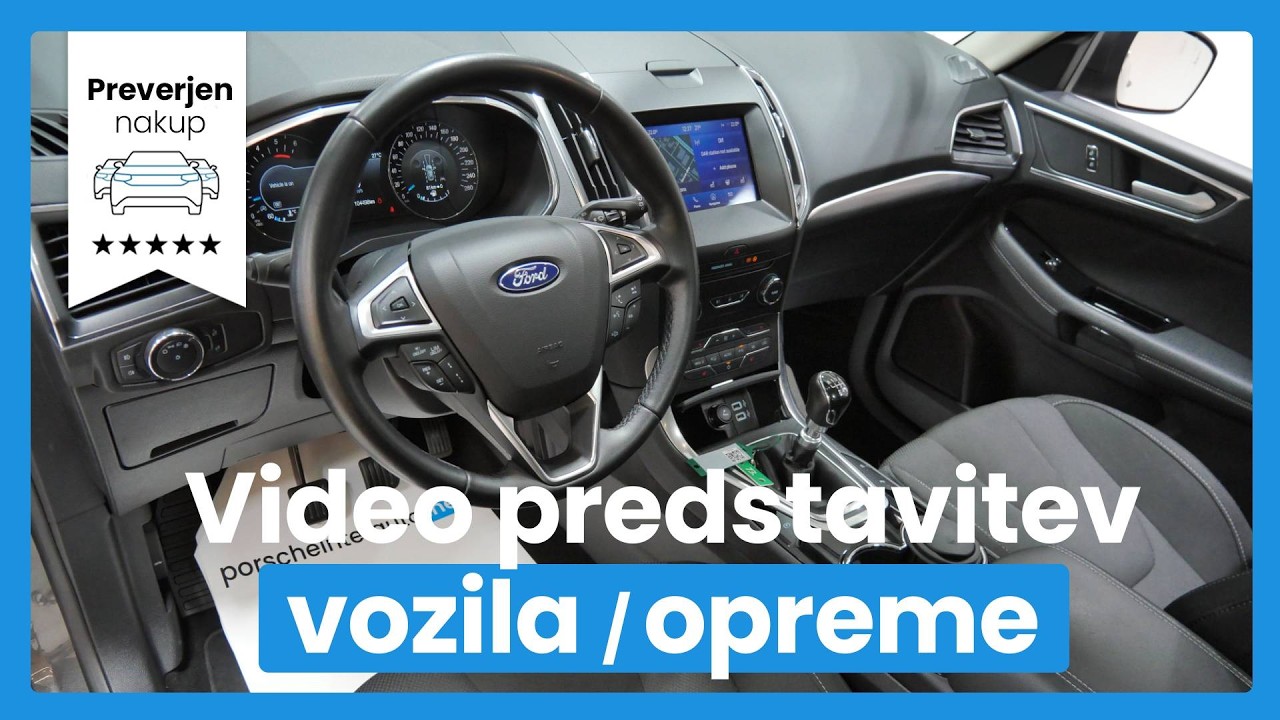 Ford S-MAX 2.0 EcoBlue Titanium - 7 SEDEŽEV - PANORAMA