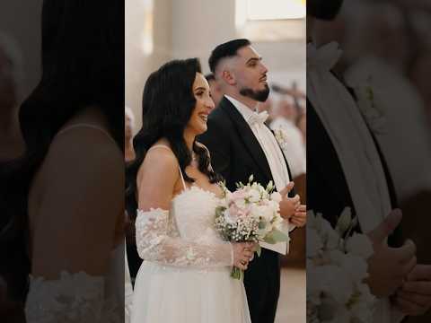 Prezent niespodzianka od Księdza dla pary młodej po ślubie #filmślubny