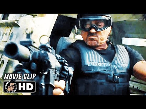 Rescue Mission Scene | THE EXPENDABLES 2 (2012) Sylvester Stallone, Movie CLIP HD