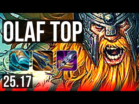 OLAF vs GANGPLANK (TOP) | KR Master | 25.17