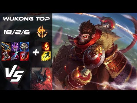 TOP Wukong vs Aatrox - NA Grandmaster Patch 14.14