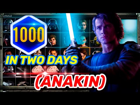 How To MAX Anakin Skywalker in TWO Days (or less...)