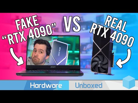 Wait, How Much Slower!? - RTX 4090 Desktop vs RTX 4090 Laptop