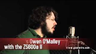 Video thumbnail for SE Electronics Z5600a II Tube Microphone Opens Up by gearwire