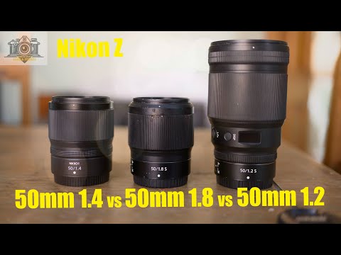 Nikon 50 mm 1,4 vs. 1,8 vs. 1,2 – Vergleich!