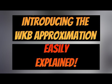 Introduction to the WKB (WKBJ) Approximation: Why is it useful? How does it work?