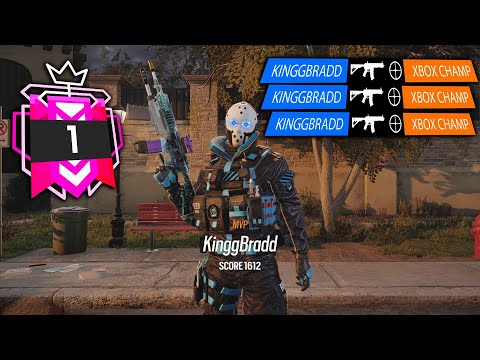 THE #1 XBOX CHAMP DOMINATING CHAMP ELO - RAINBOW SIX SIEGE - BEST SENSITIVITY SETTINGS 2022