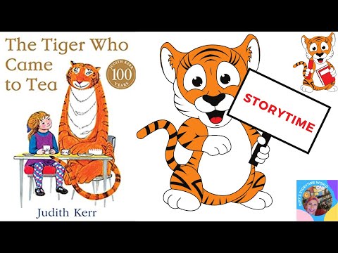 🐅THE TIGER WHO CAME TO TEA┃A kids Read Aloud Book with Dixy's Storytime World