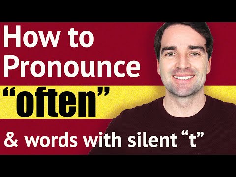 How to CORRECTLY pronounce OFTEN in English - English Pronunciation Lesson