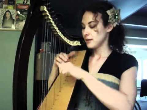 The Silly Harpist... sings?! (audition video for Cover me Canada)