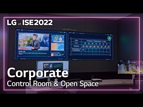 [ISE 2022] LG BOOTH - 2.Control Room&Open Space