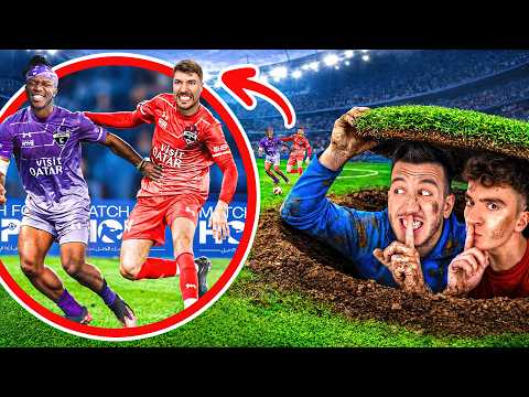 ПРОМЪКНАХМЕ се на ФУТБОЛЕН МАЧ с KSI & MrBeast!