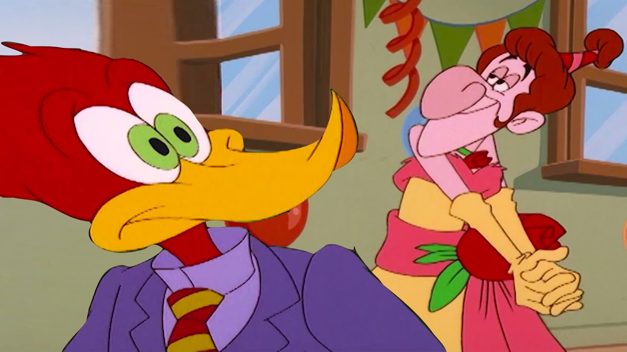 ¡Meany lleva a Woody a la reunión de su escuela! | El Pájaro Loco