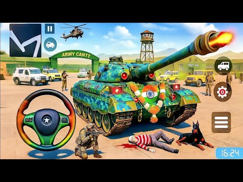 US Police Car Transporter Driving - Police Trailer Truck Driver Simulator 3D - Android GamePlay